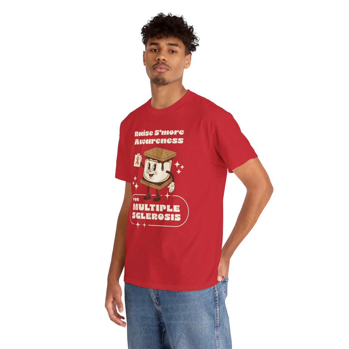 Raise S'more Awareness for Multiple Sclerosis,- Unisex Heavy Cotton Tee - Awareness Tee, Charity T-Shirt, Casual Wear, Fun Gift Idea, [...]