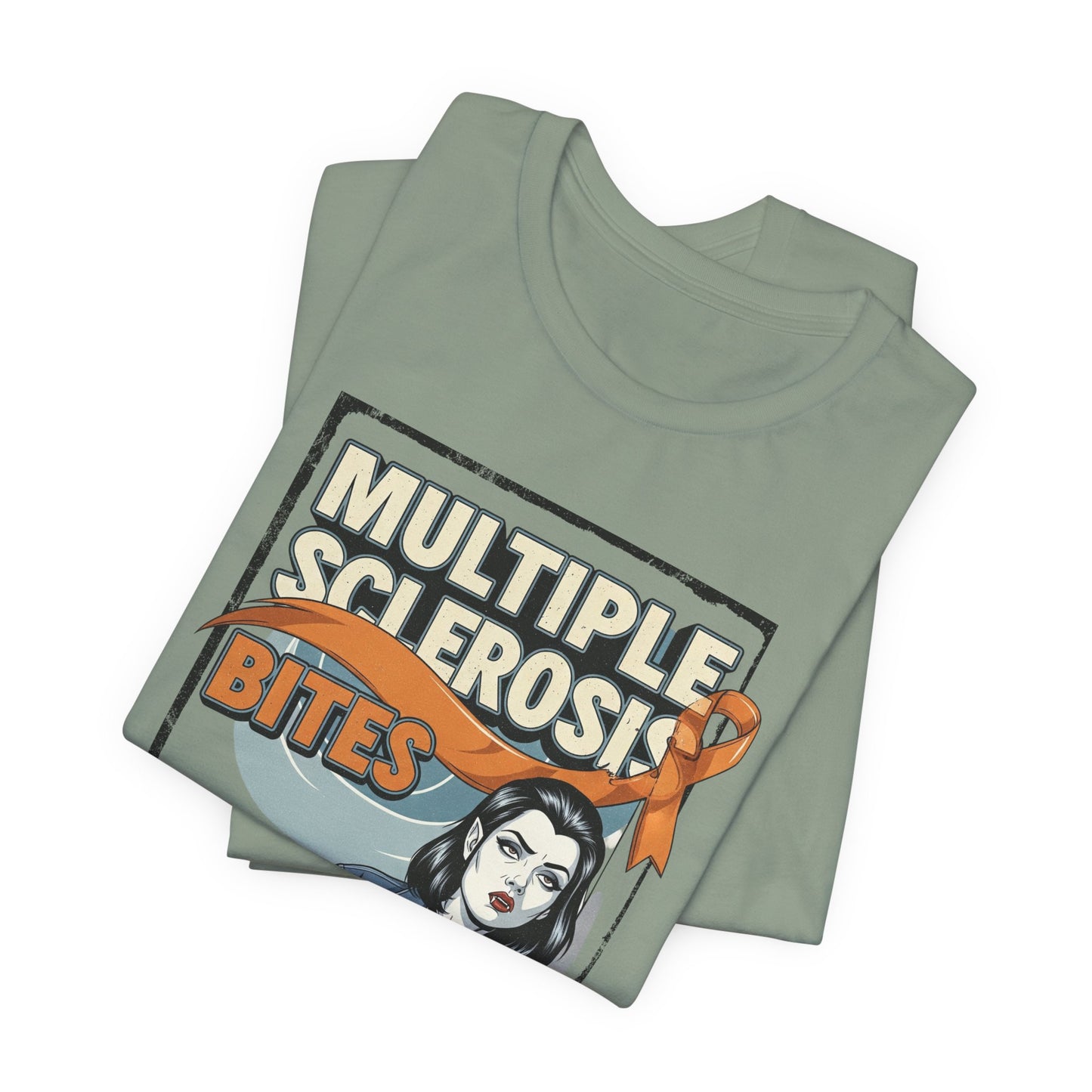 "Multiple Sclerosis Bites" Unisex T-shirt for MS Awareness