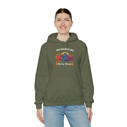 Berry Tired Hoodie - Funny Fruit Sweatshirt, Unisex Apparel, Cute Gift for Fruit Lovers, Cozy Wear, Humor Clothing