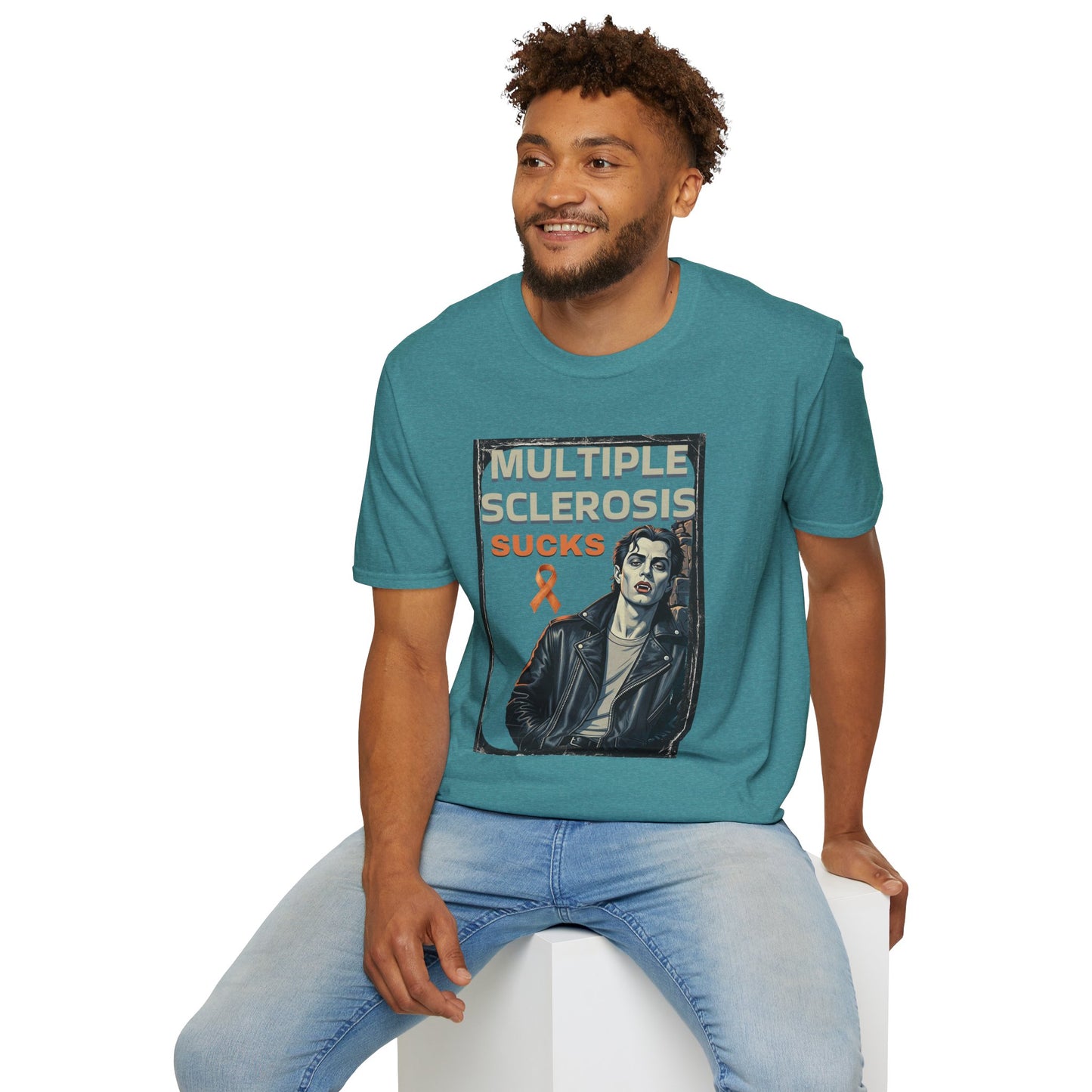 MS Sucks Vampire Unisex Softstyle T-Shirt