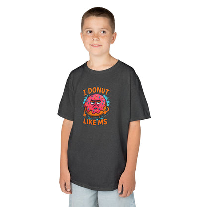 Kids "I Donut Like MS" T-Shirt | Youth Support Shirt for a Loved One with MS | Children's Chronic Illness Awareness Tee