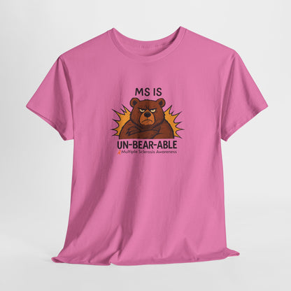 Punny MS is Un-Bear-Able T-shirt for Multiple Sclerosis Awareness