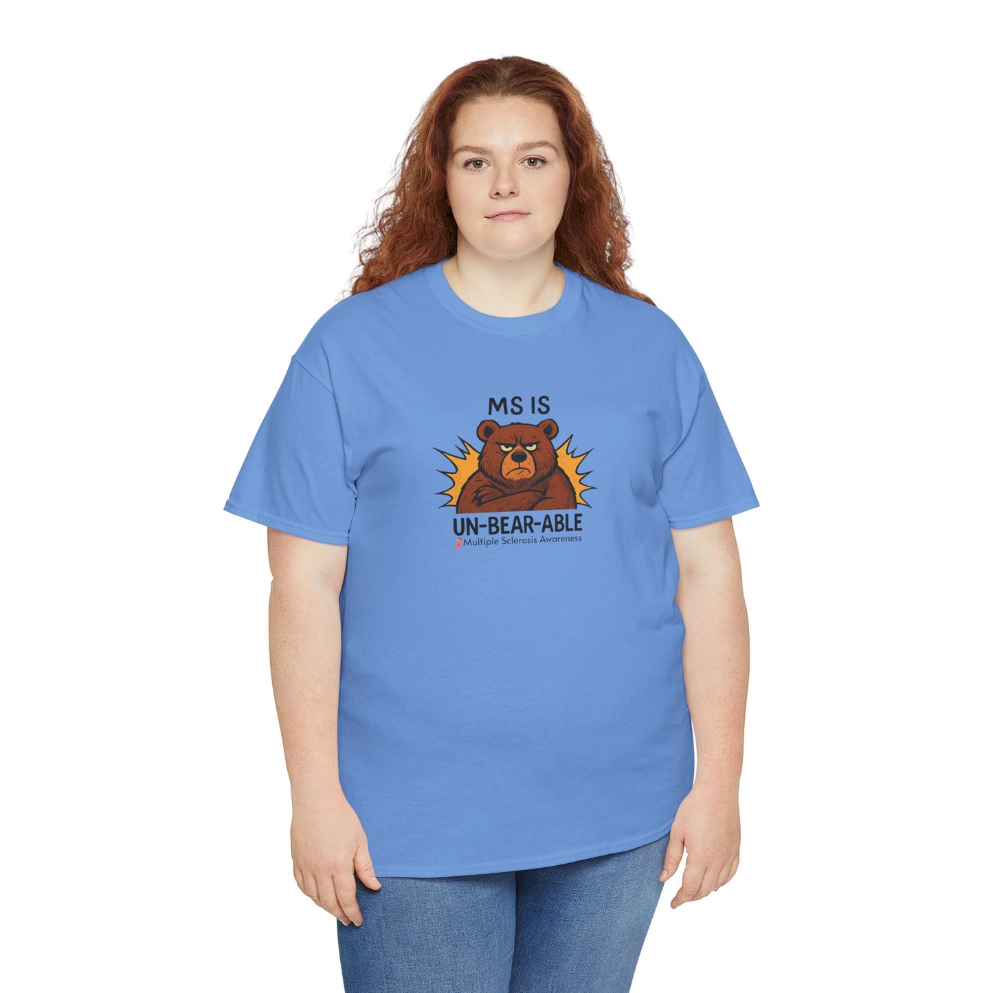 Punny MS is Un-Bear-Able T-shirt for Multiple Sclerosis Awareness