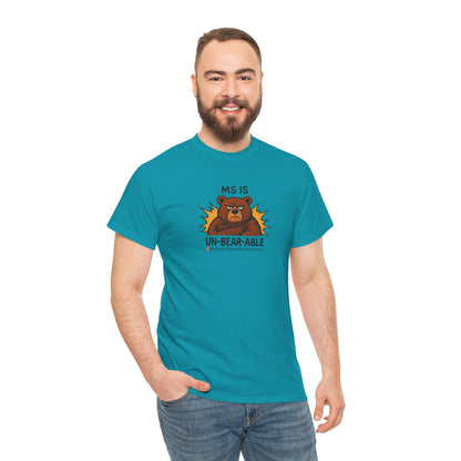 Punny MS is Un-Bear-Able T-shirt for Multiple Sclerosis Awareness