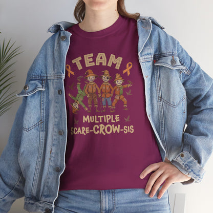 Multiple Scare-Crow-Sis Unisex Heavy Cotton Tee