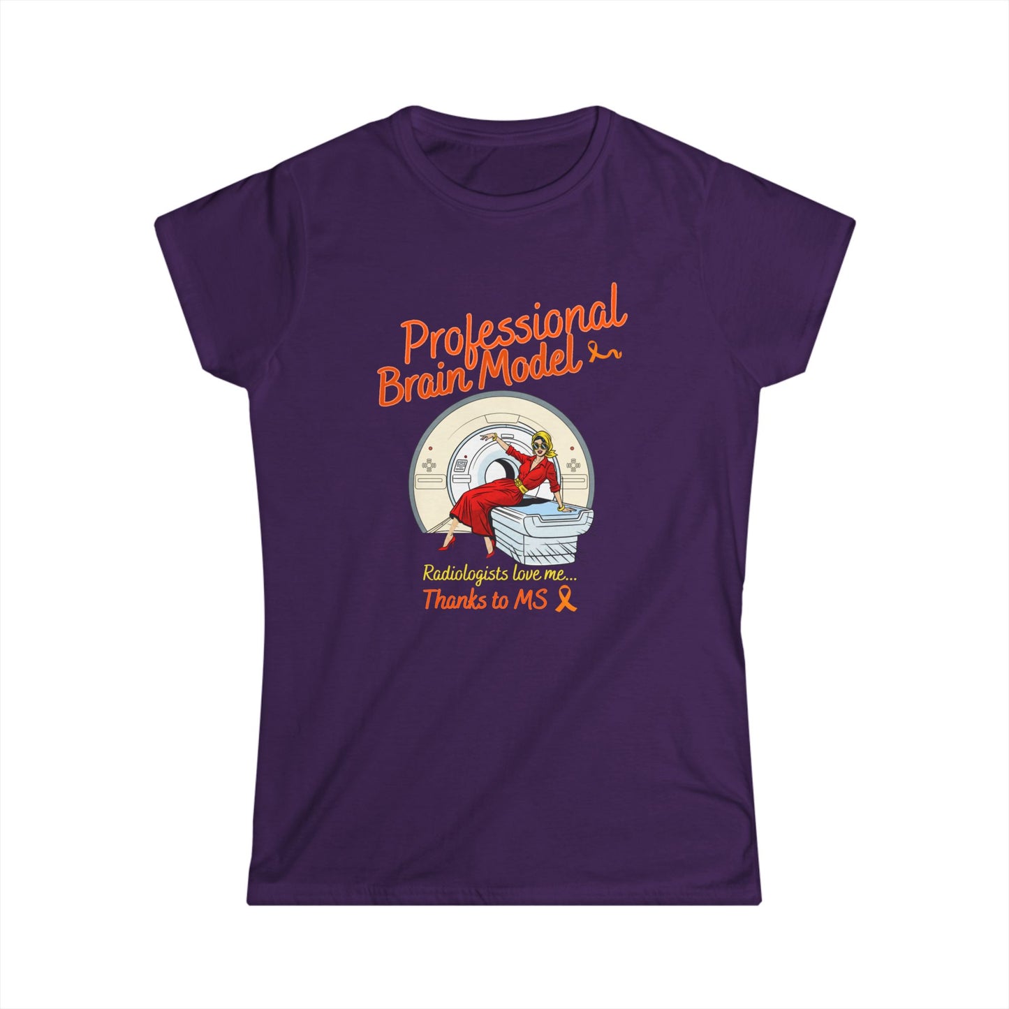 "Professional Brain Model" MS Awareness Tee