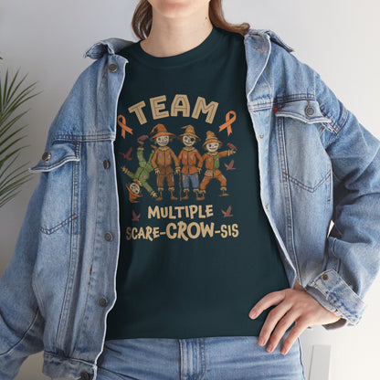 Multiple Scare-Crow-Sis Unisex Heavy Cotton Tee