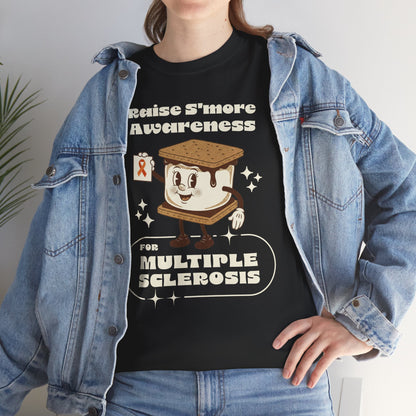 Raise S'more Awareness for Multiple Sclerosis,- Unisex Heavy Cotton Tee - Awareness Tee, Charity T-Shirt, Casual Wear, Fun Gift Idea, [...]