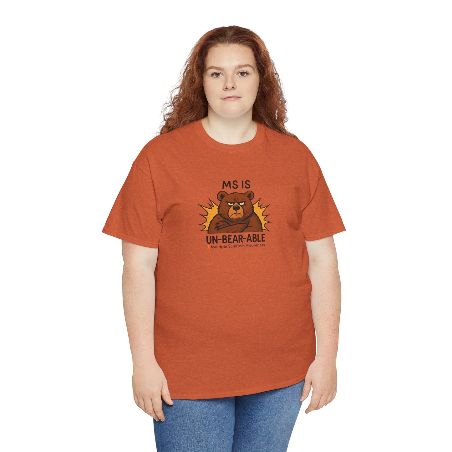 Punny MS is Un-Bear-Able T-shirt for Multiple Sclerosis Awareness