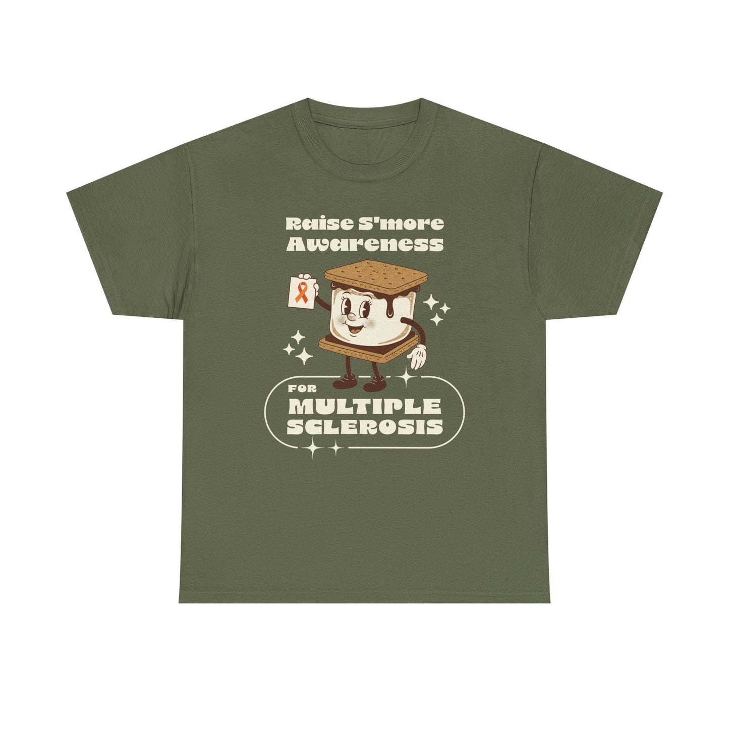 Raise S'more Awareness for Multiple Sclerosis,- Unisex Heavy Cotton Tee - Awareness Tee, Charity T-Shirt, Casual Wear, Fun Gift Idea, [...]
