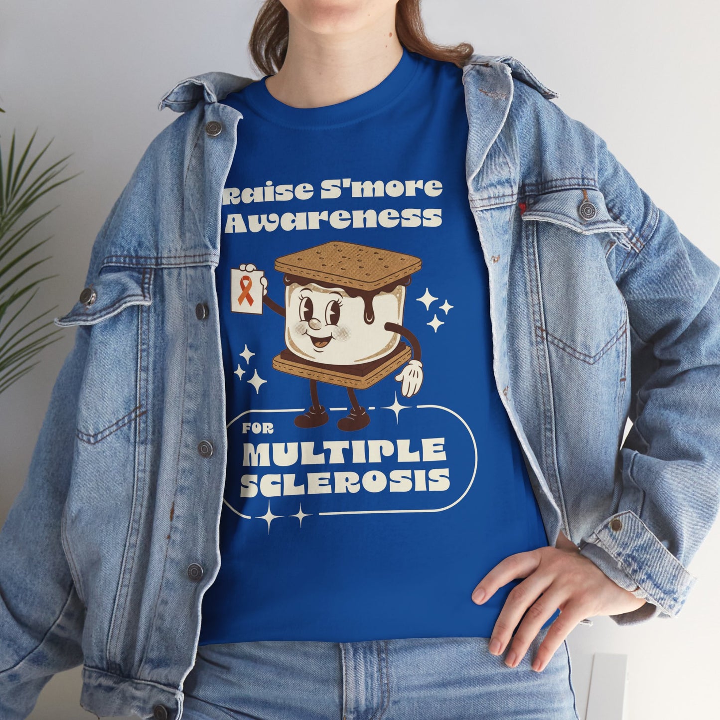 Raise S'more Awareness for Multiple Sclerosis,- Unisex Heavy Cotton Tee - Awareness Tee, Charity T-Shirt, Casual Wear, Fun Gift Idea, [...]