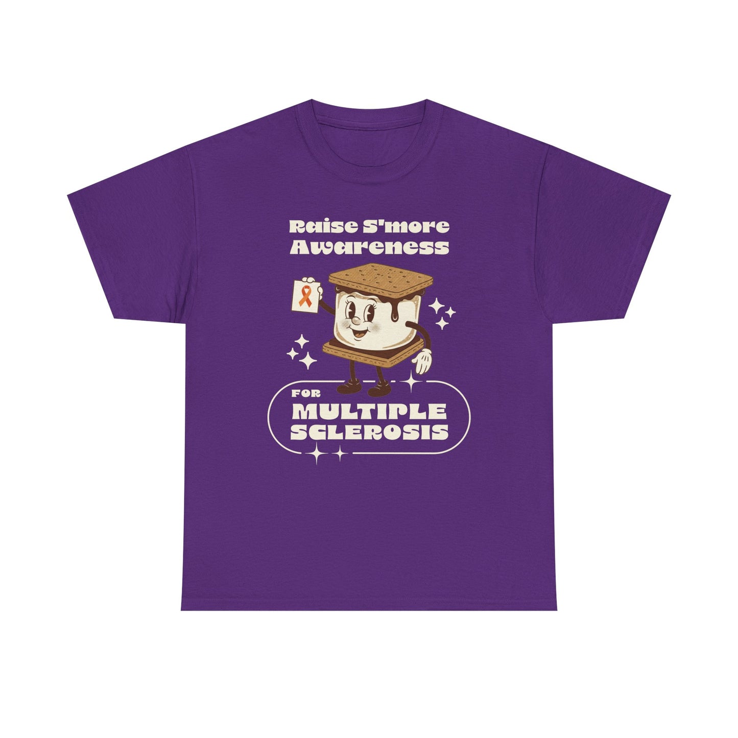 Raise S'more Awareness for Multiple Sclerosis,- Unisex Heavy Cotton Tee - Awareness Tee, Charity T-Shirt, Casual Wear, Fun Gift Idea, [...]