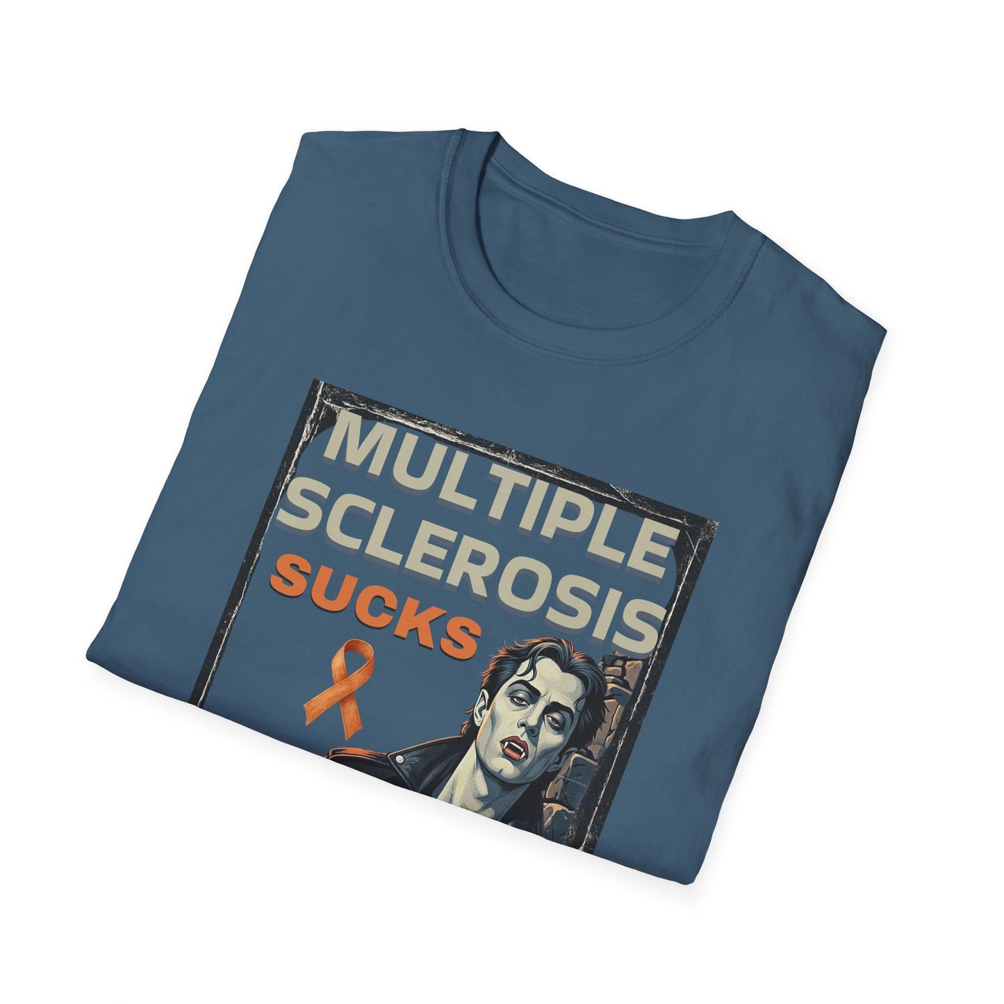 MS Sucks Vampire Unisex Softstyle T-Shirt