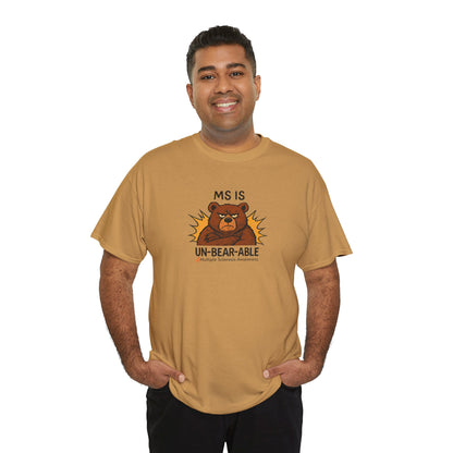 Punny MS is Un-Bear-Able T-shirt for Multiple Sclerosis Awareness