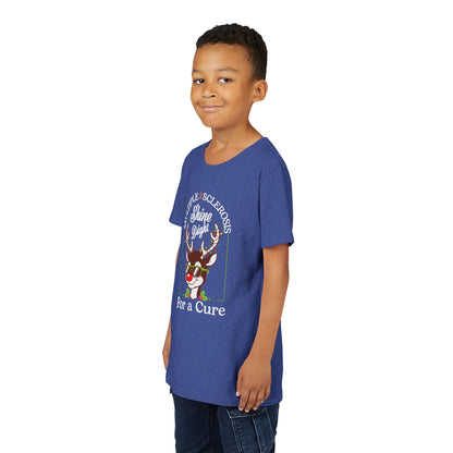 Youth Shine Bright For a Cure Tee MS Awareness Holiday Shirt