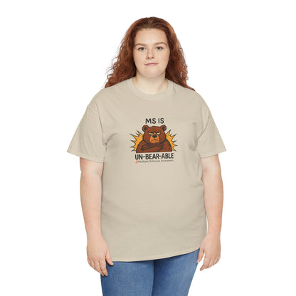 Punny MS is Un-Bear-Able T-shirt for Multiple Sclerosis Awareness