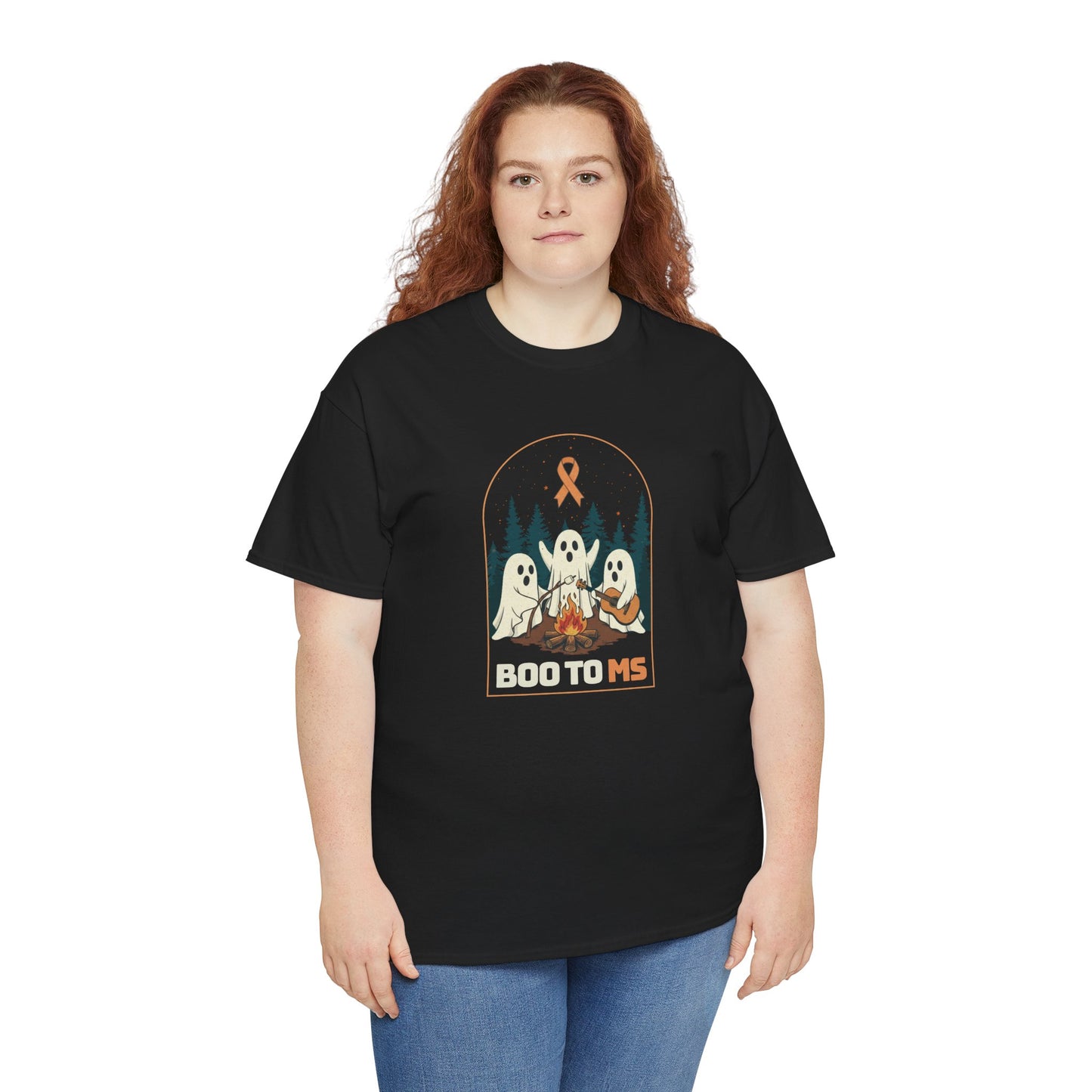 Cute Boo to MS Unisex Tee | Halloween Multiple Sclerosis Awareness T-Shirt