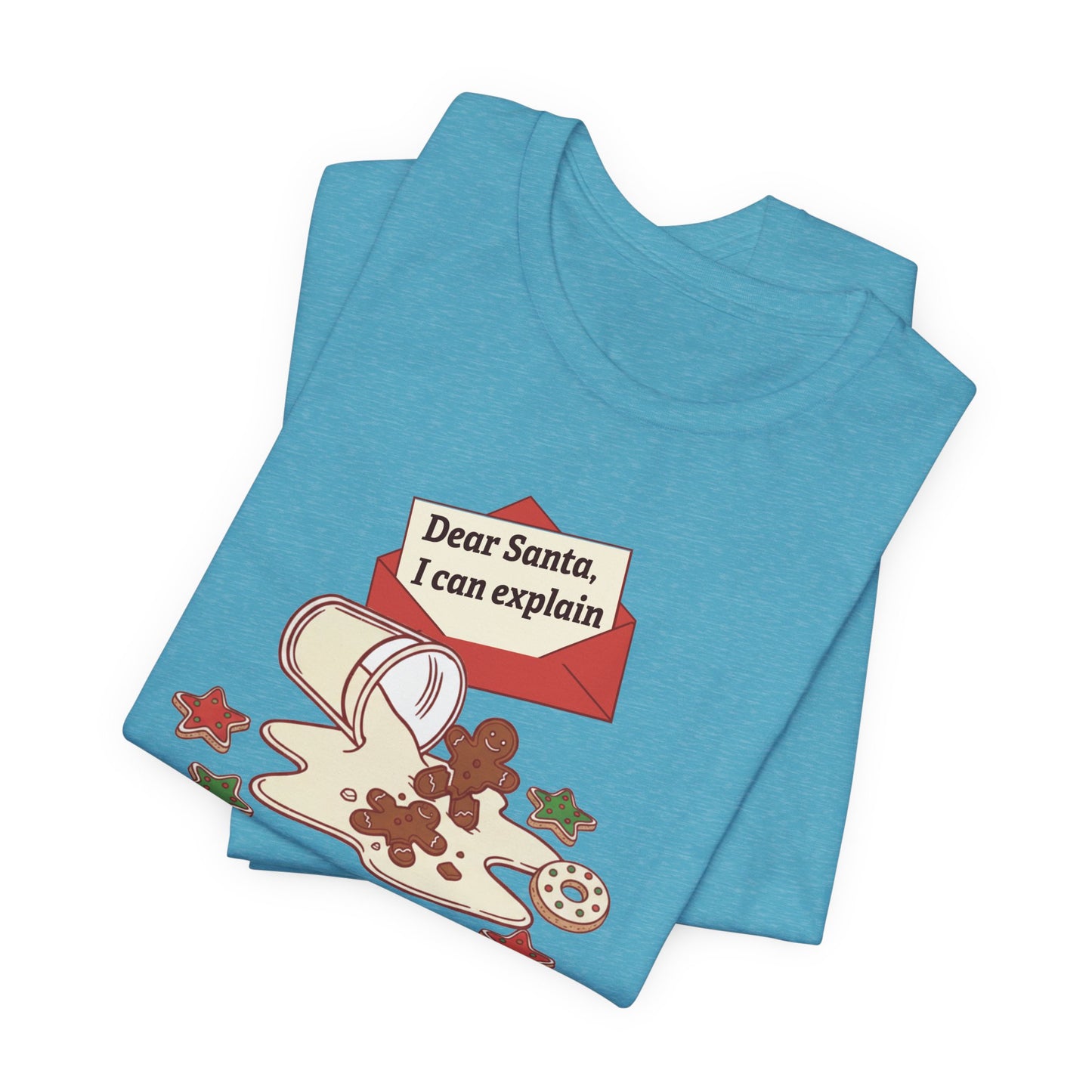 FUNNY Dear Santa MS Did it! Unisex Tee, Multiple Sclerosis Awareness, Charity Shirt, Unisex, Gift for Supporters, Fundraising Apparel