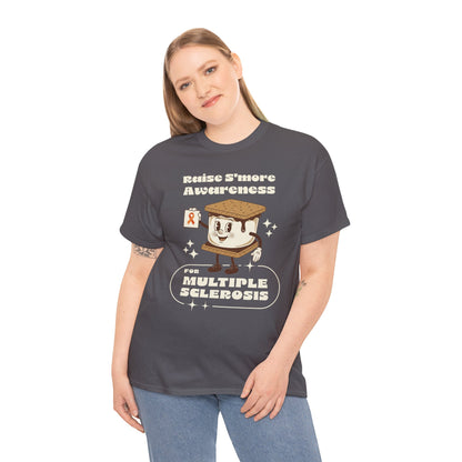 Raise S'more Awareness for Multiple Sclerosis,- Unisex Heavy Cotton Tee - Awareness Tee, Charity T-Shirt, Casual Wear, Fun Gift Idea, [...]