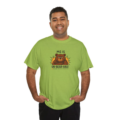 Punny MS is Un-Bear-Able T-shirt for Multiple Sclerosis Awareness