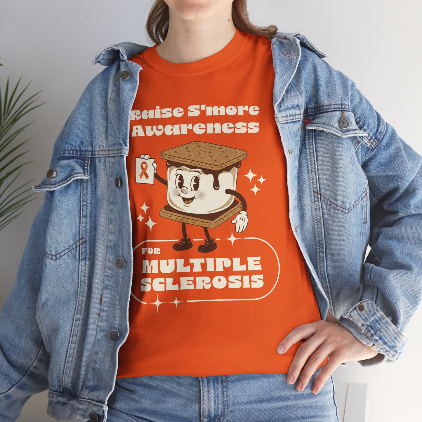 Raise S'more Awareness for Multiple Sclerosis,- Unisex Heavy Cotton Tee - Awareness Tee, Charity T-Shirt, Casual Wear, Fun Gift Idea, [...]