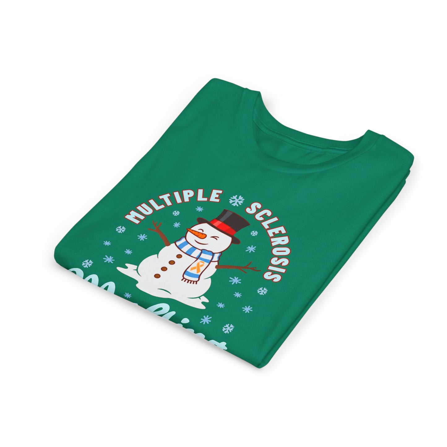 Youth "Melting For A Cure" Short Sleeve Tee for Multiple Sclerosis Awareness