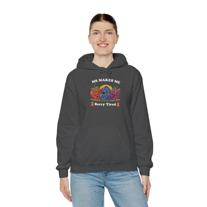 Berry Tired Hoodie - Funny Fruit Sweatshirt, Unisex Apparel, Cute Gift for Fruit Lovers, Cozy Wear, Humor Clothing