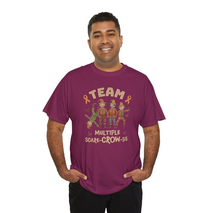 Multiple Scare-Crow-Sis Unisex Heavy Cotton Tee