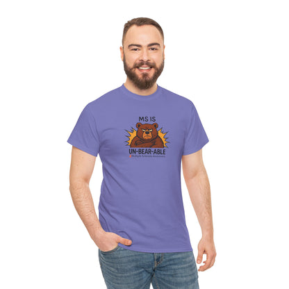 Punny MS is Un-Bear-Able T-shirt for Multiple Sclerosis Awareness