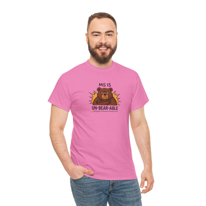 Punny MS is Un-Bear-Able T-shirt for Multiple Sclerosis Awareness