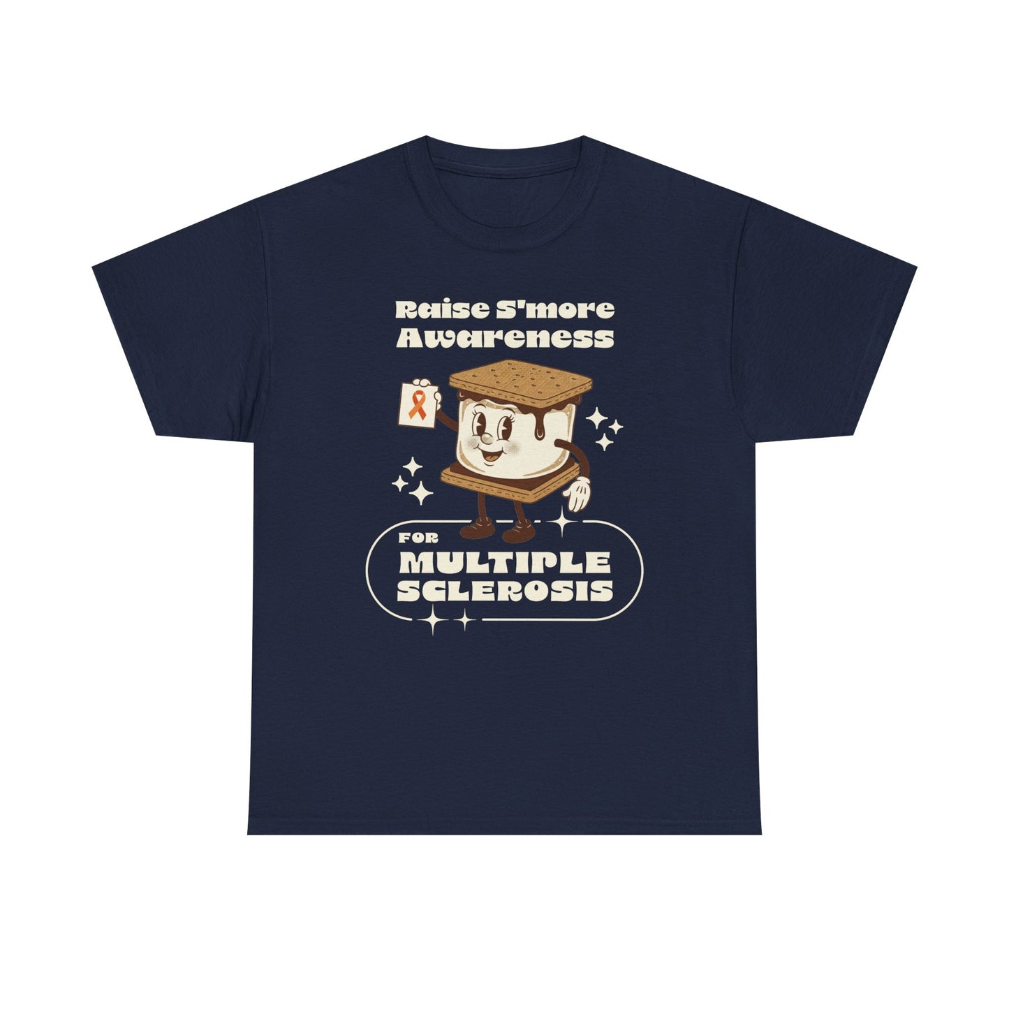 Raise S'more Awareness for Multiple Sclerosis,- Unisex Heavy Cotton Tee - Awareness Tee, Charity T-Shirt, Casual Wear, Fun Gift Idea, [...]