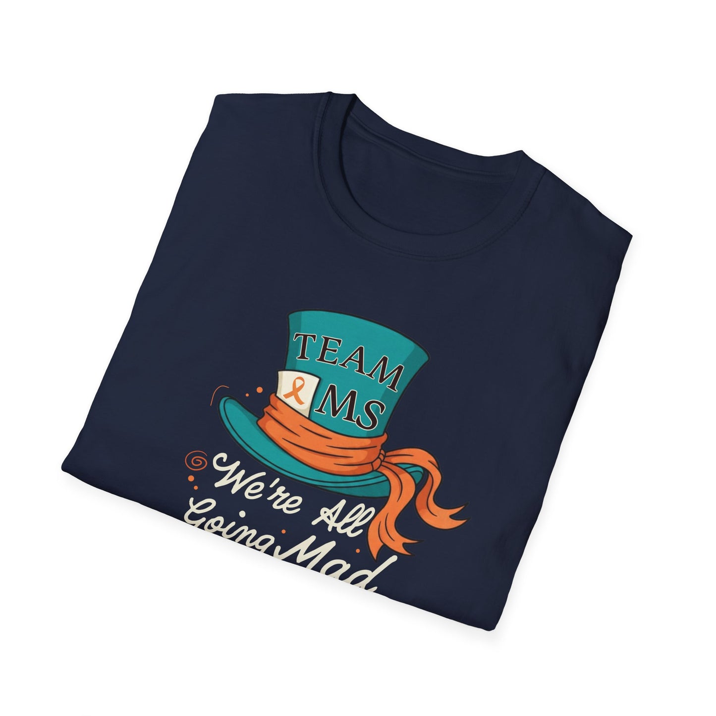Mad For a Cure T-Shirt, Team MS Shirt, Unisex Softstyle Tee, Cure Awareness Tee, Fun Gift for Alice in Wonderland Fans, Birthday Gift, [...]
