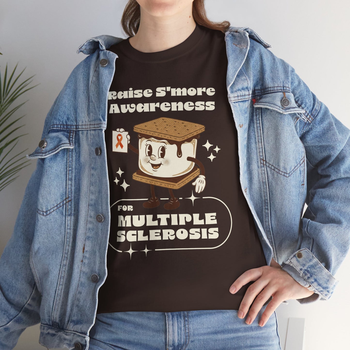Raise S'more Awareness for Multiple Sclerosis,- Unisex Heavy Cotton Tee - Awareness Tee, Charity T-Shirt, Casual Wear, Fun Gift Idea, [...]
