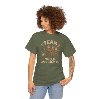 Multiple Scare-Crow-Sis Unisex Heavy Cotton Tee