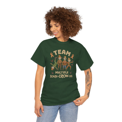 Multiple Scare-Crow-Sis Unisex Heavy Cotton Tee