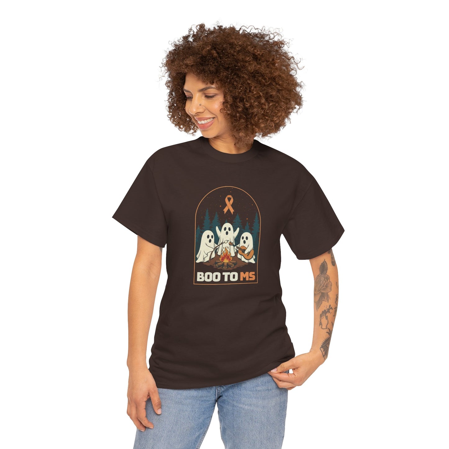 Cute Boo to MS Unisex Tee | Halloween Multiple Sclerosis Awareness T-Shirt