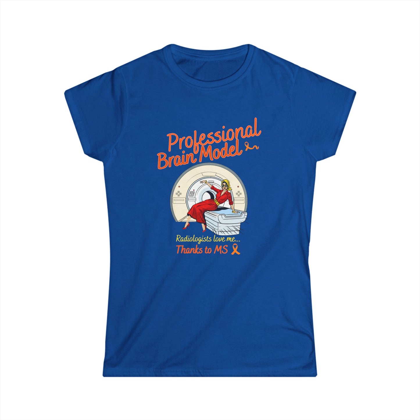 "Professional Brain Model" MS Awareness Tee