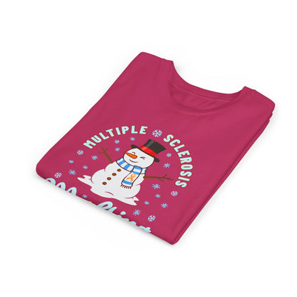 Youth "Melting For A Cure" Short Sleeve Tee for Multiple Sclerosis Awareness