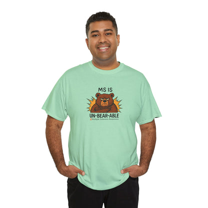 Punny MS is Un-Bear-Able T-shirt for Multiple Sclerosis Awareness