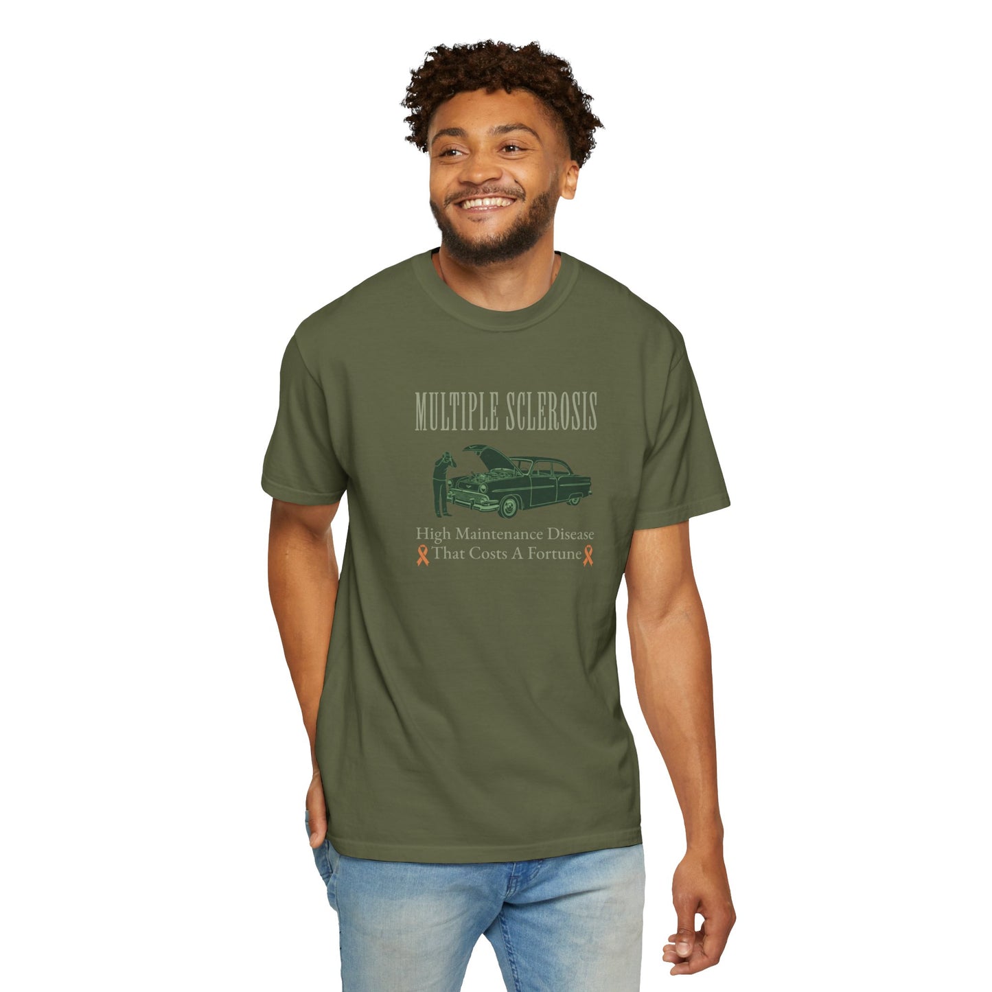 MS Awareness Unisex T-shirt - High Maintenance Disease for Car Lovers