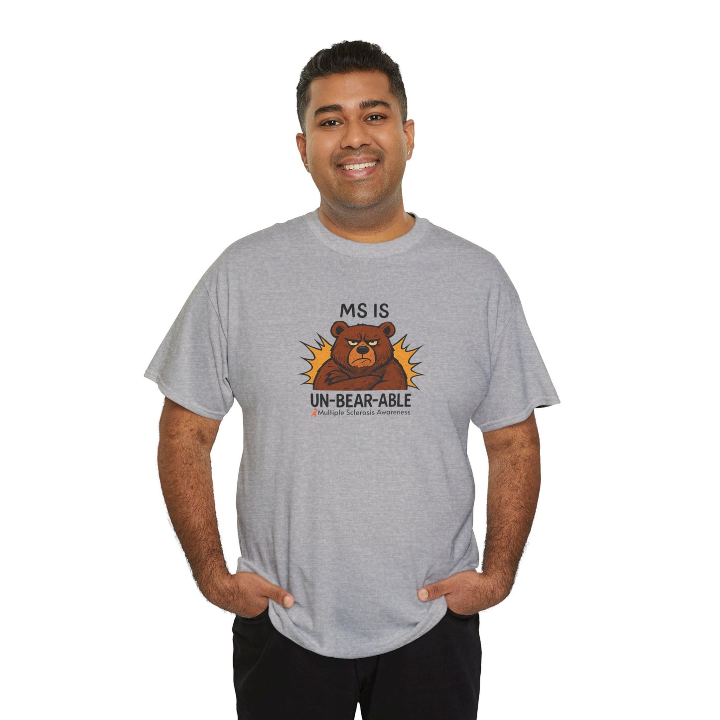 Punny MS is Un-Bear-Able T-shirt for Multiple Sclerosis Awareness