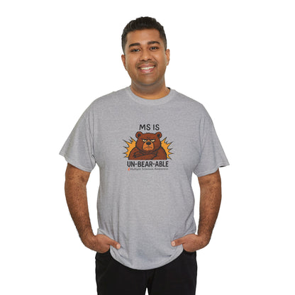 Punny MS is Un-Bear-Able T-shirt for Multiple Sclerosis Awareness