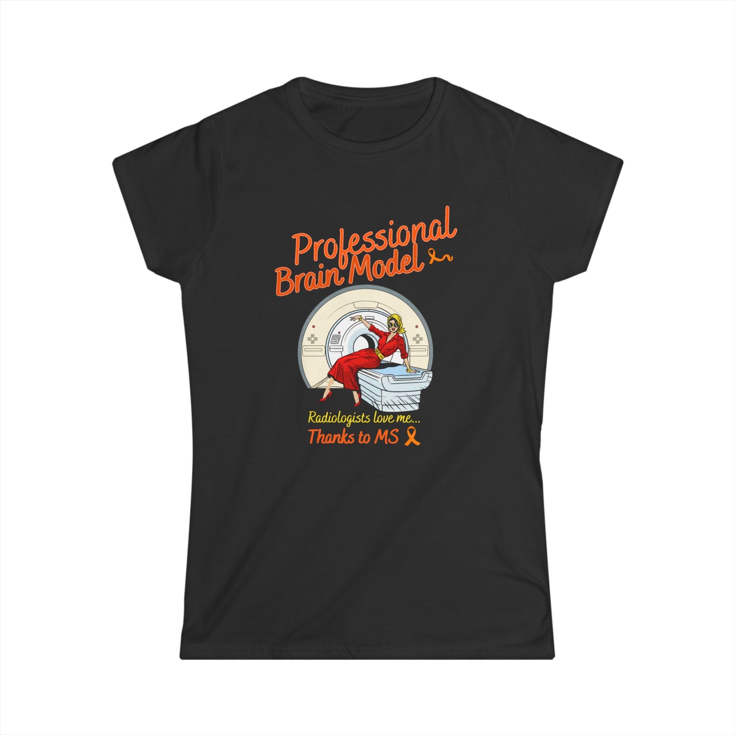 "Professional Brain Model" MS Awareness Tee