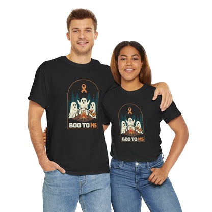 Cute Boo to MS Unisex Tee | Halloween Multiple Sclerosis Awareness T-Shirt