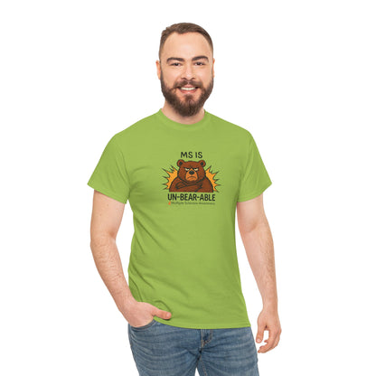 Punny MS is Un-Bear-Able T-shirt for Multiple Sclerosis Awareness