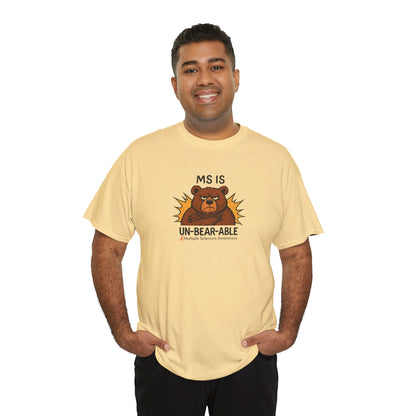 Punny MS is Un-Bear-Able T-shirt for Multiple Sclerosis Awareness