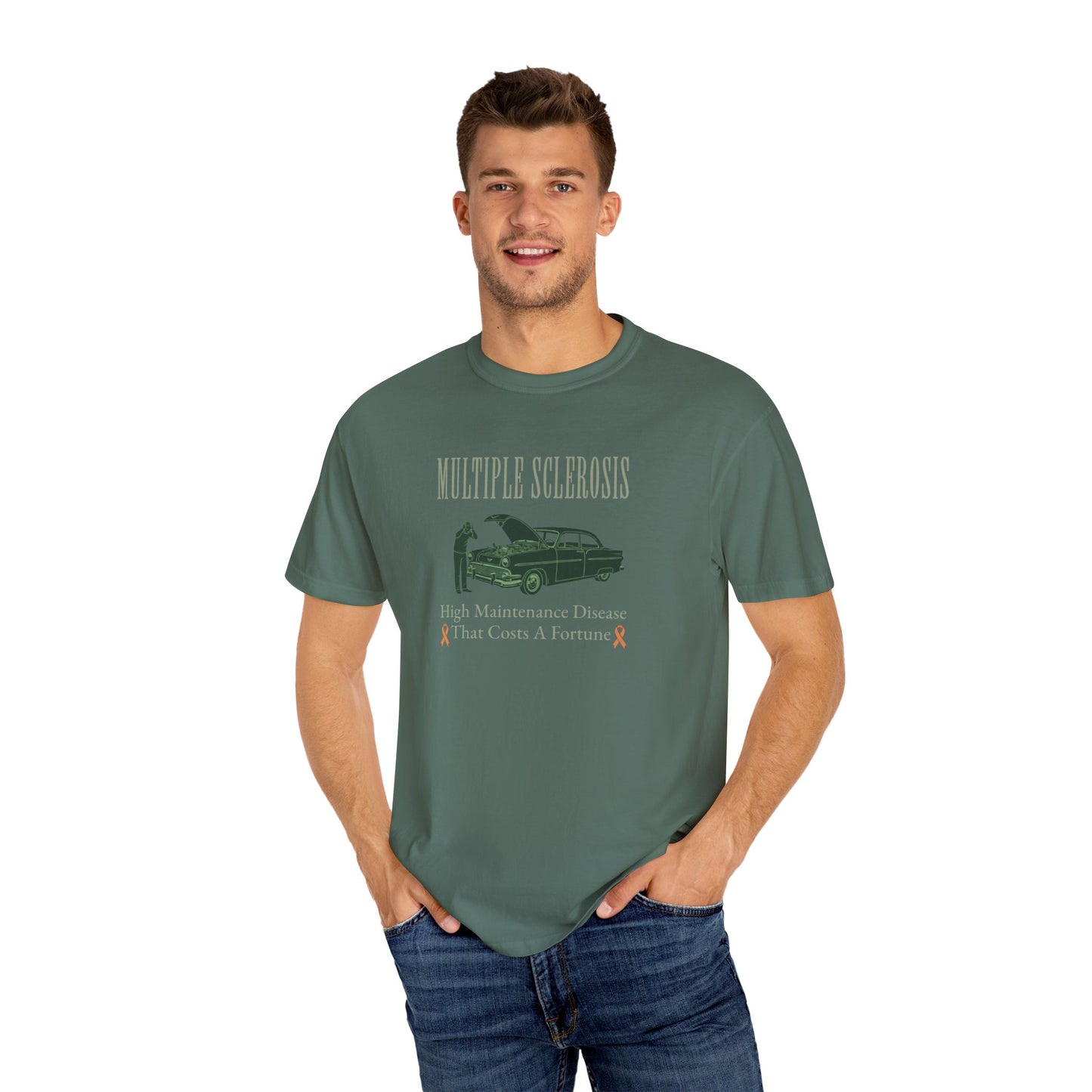 MS Awareness Unisex T-shirt - High Maintenance Disease for Car Lovers