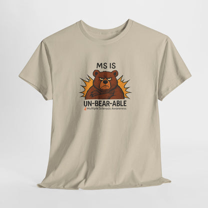 Punny MS is Un-Bear-Able T-shirt for Multiple Sclerosis Awareness